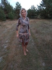 Jesienna sukienka :)
