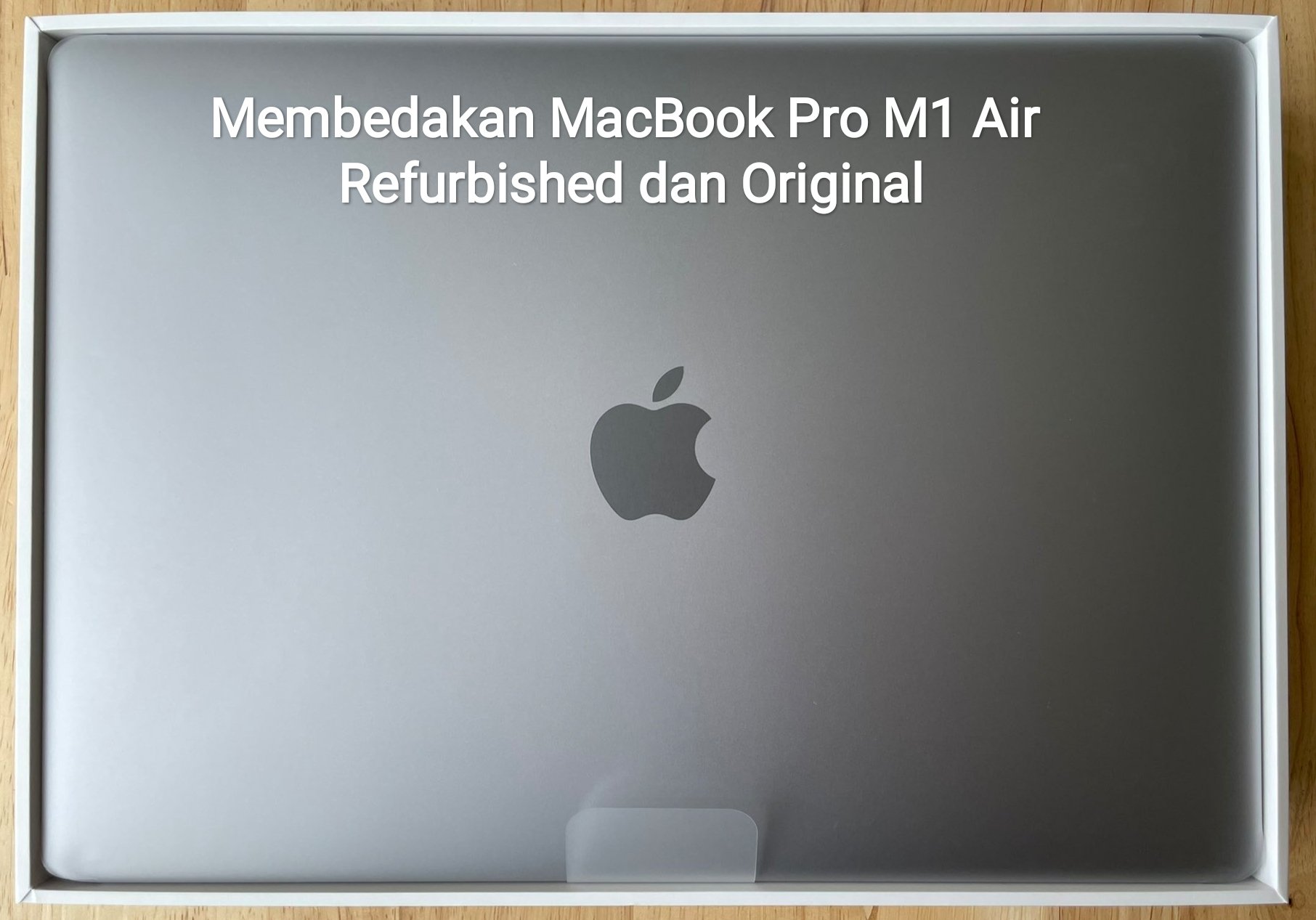 membedakan macbook pro m1 refurbished original