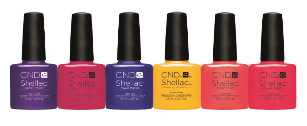 CND SHELLAC® & VINYLUX New Wave Spring Shades 2017 - everything2k