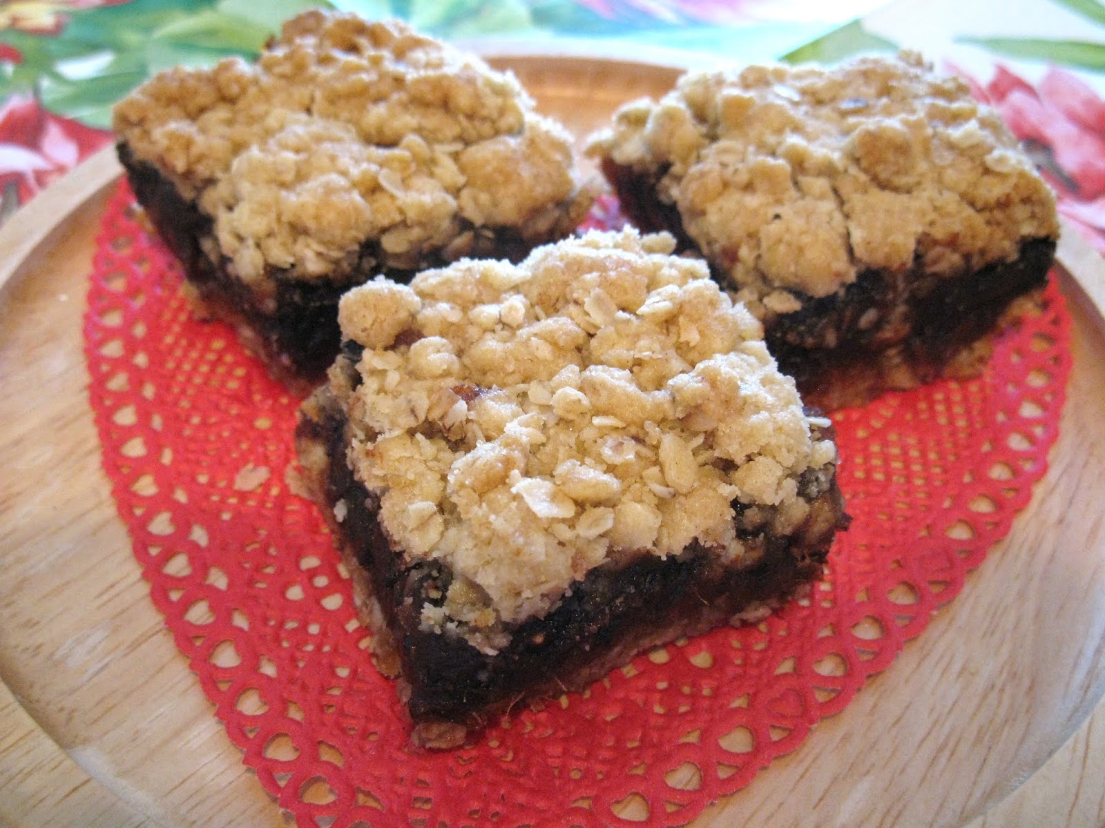 Ma cuisine...sans prétention Carrés aux dattes (Ricardo)