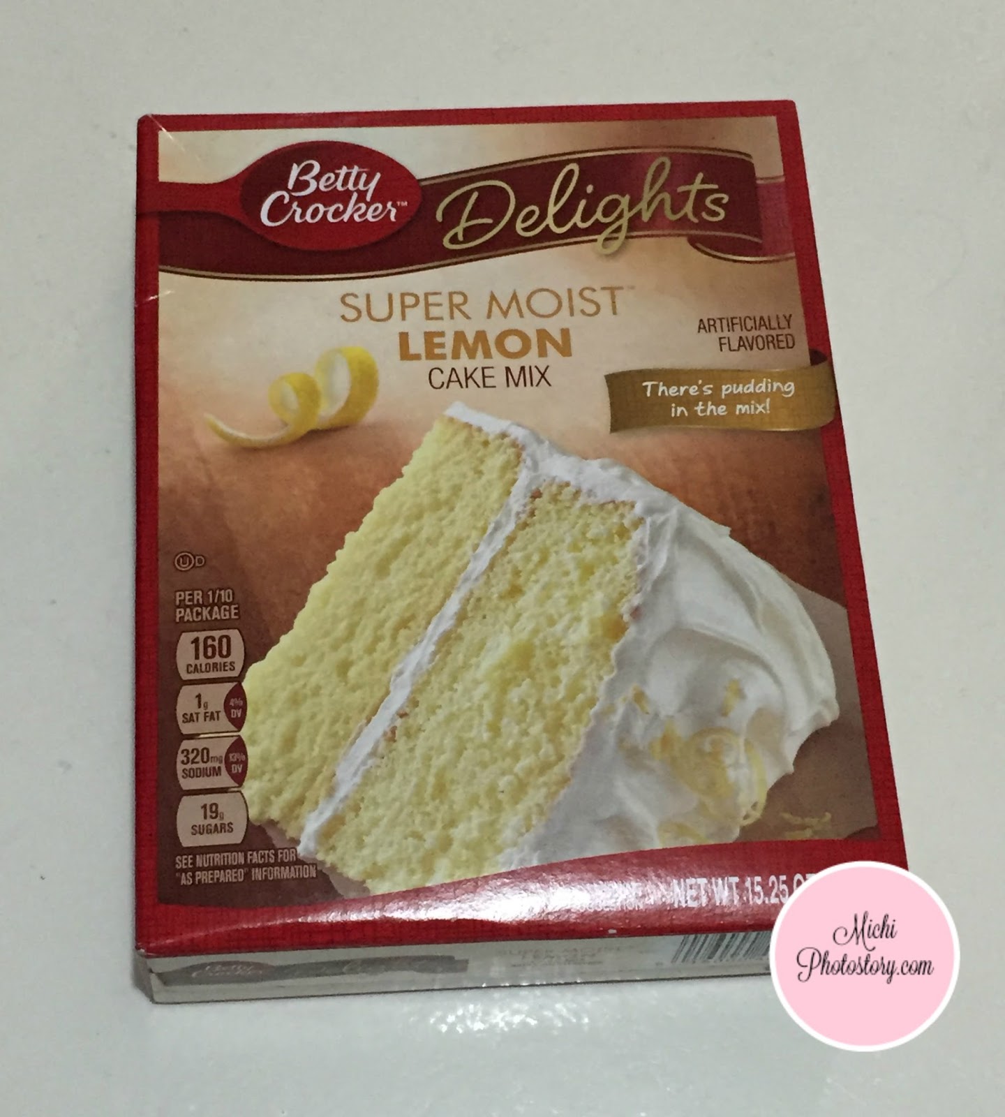 Michi Photostory Betty Crocker Super Moist Lemon Cake Mix