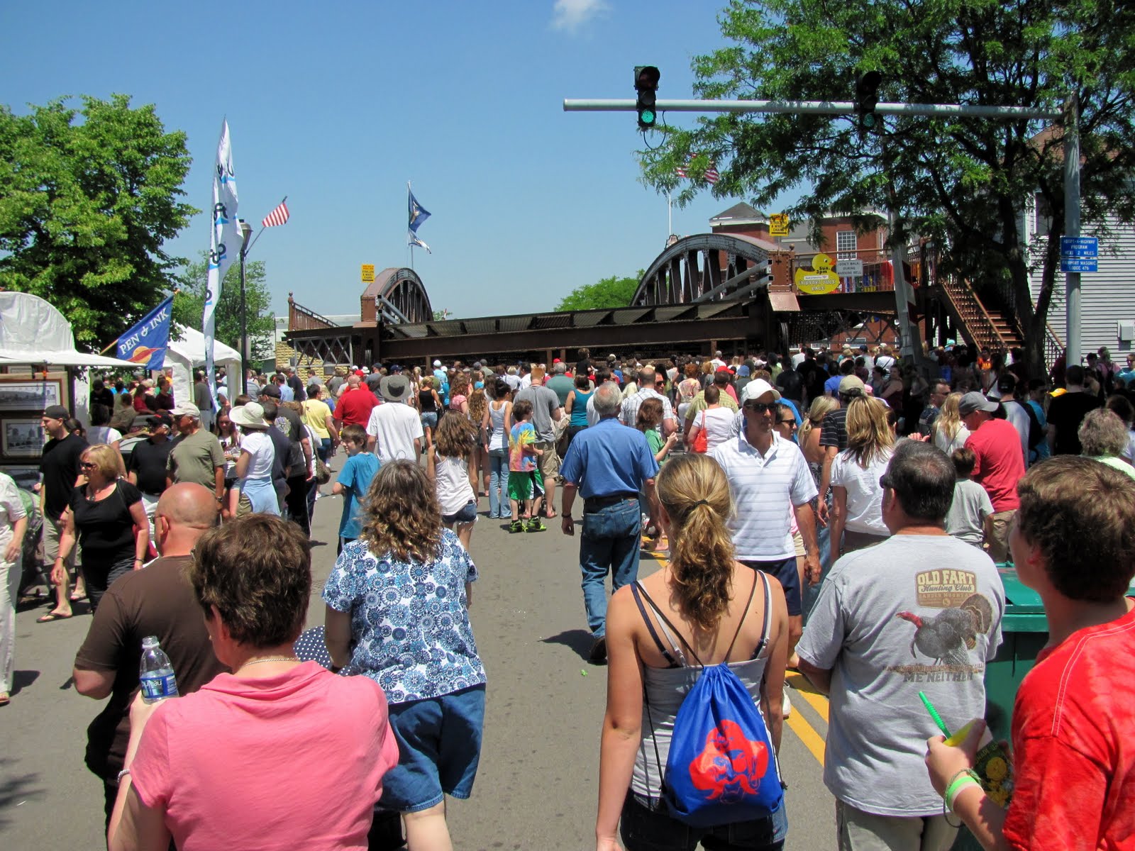 Life Comparisons Returning to America Fairport's Canal Days Festival
