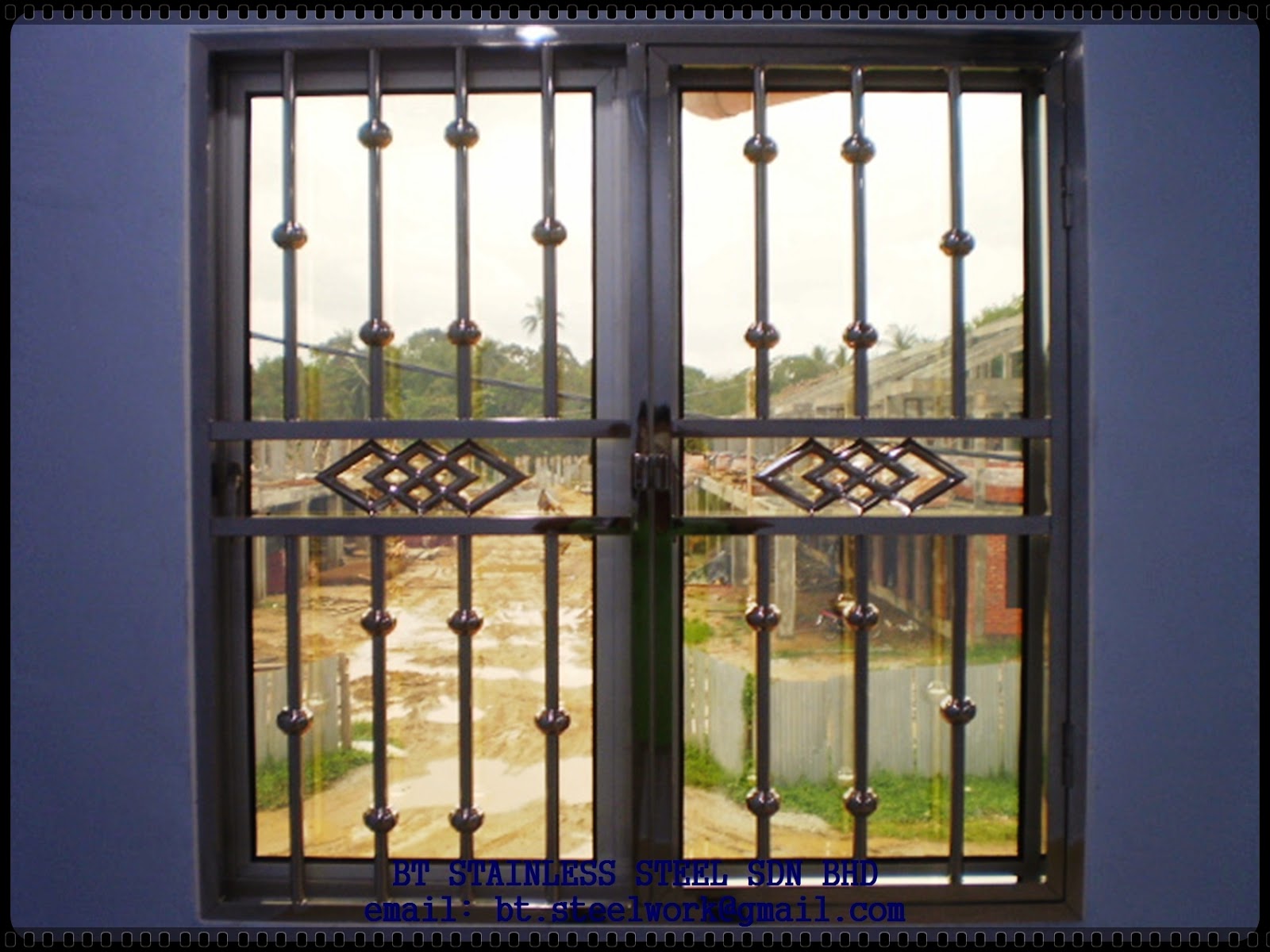 BT STAINLESS STEEL SDN BHD BT STEEL WORK CONTOH CONTOH GRILL