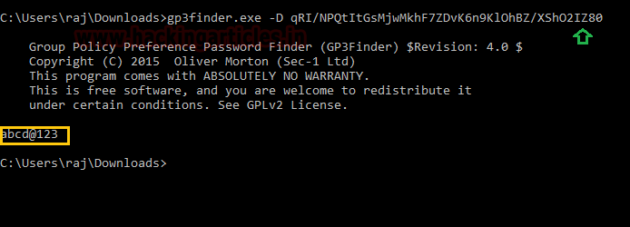 Credential Dumping via Group Policy Preferences (GPP)