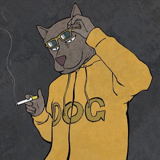 cool dog pfp