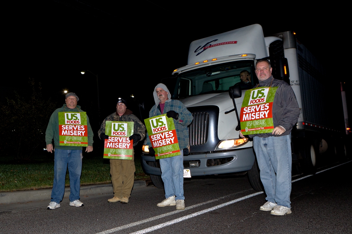 Teamster Nation US Foods strike spreads, disrupting service in NY, NJ