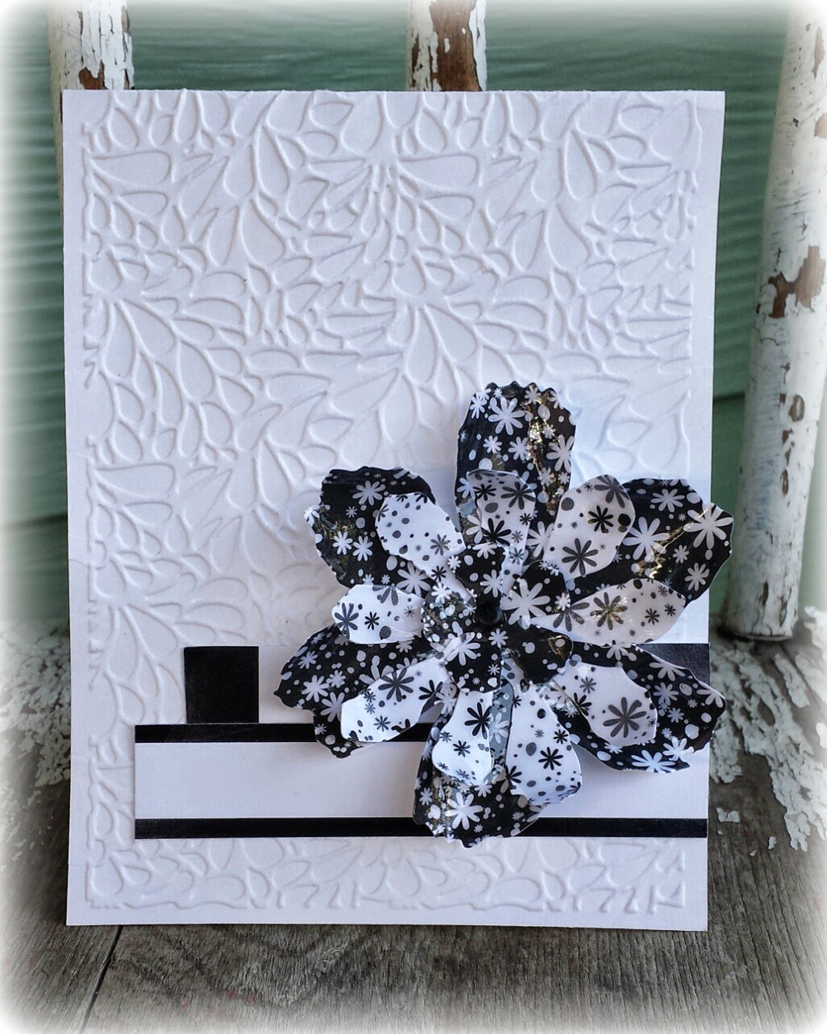 Beyond Just Black and White...paper crafting projects: Freshly Made in