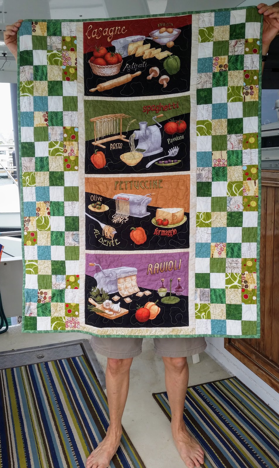 Quilt Odyssey Wheelchair quilts with feet
