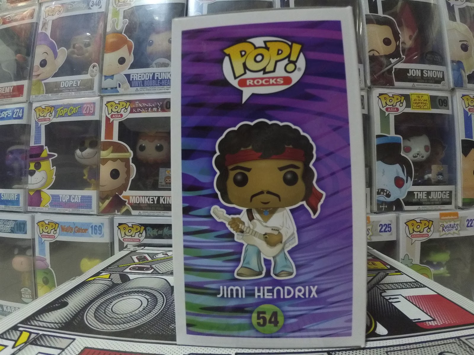Funko PoP!... Rocks... 54... Jimi Hendrix...