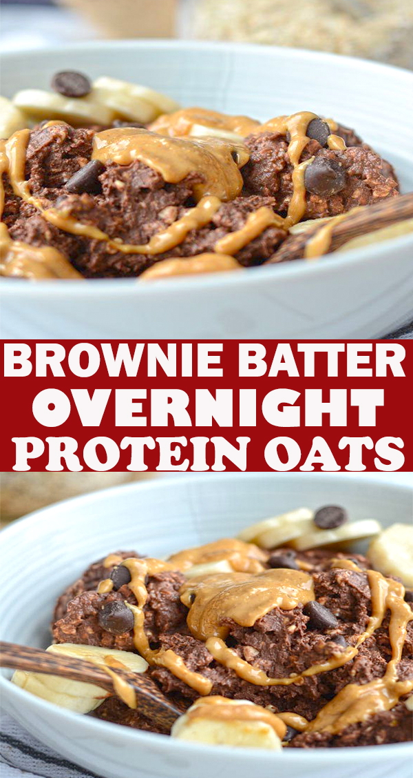 BROWNIE BATTER OVERNIGHT PROTEIN OATS info untuk kita