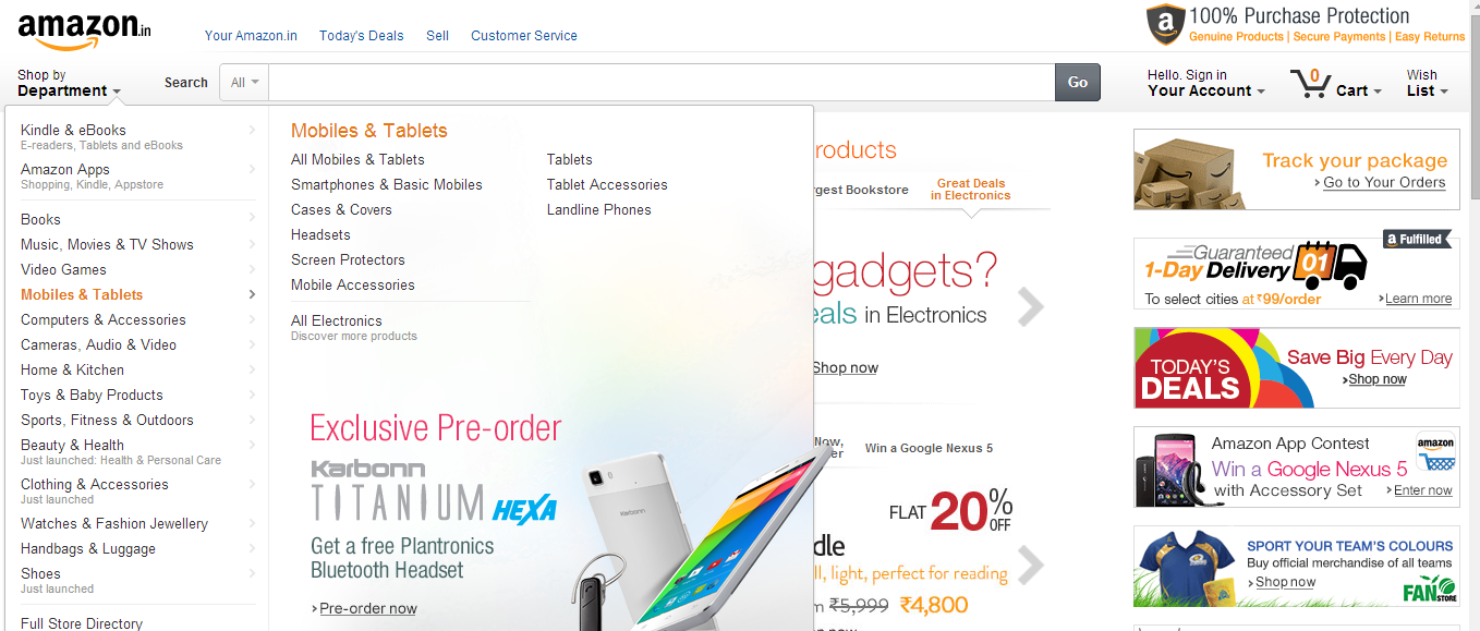 Amazon India Online Shopping Review & Experience