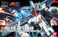 Carátula de la caja del MSZ-010 ΖΖ Gundam