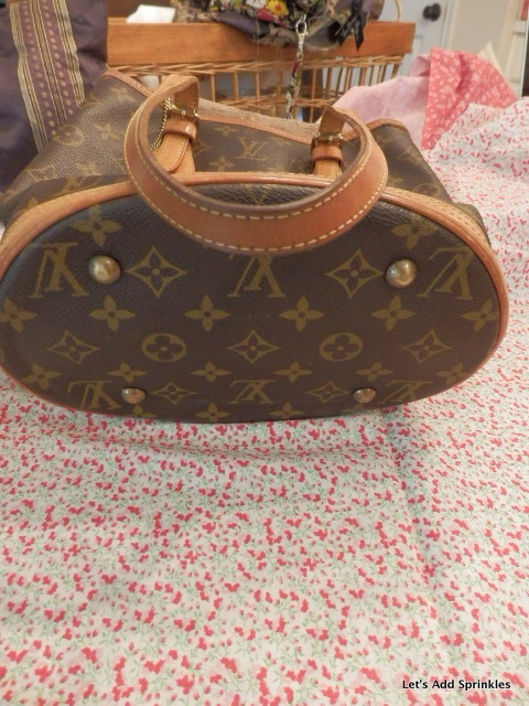 Let's Add Sprinkles: New Lining For Vintage Louis Vuitton