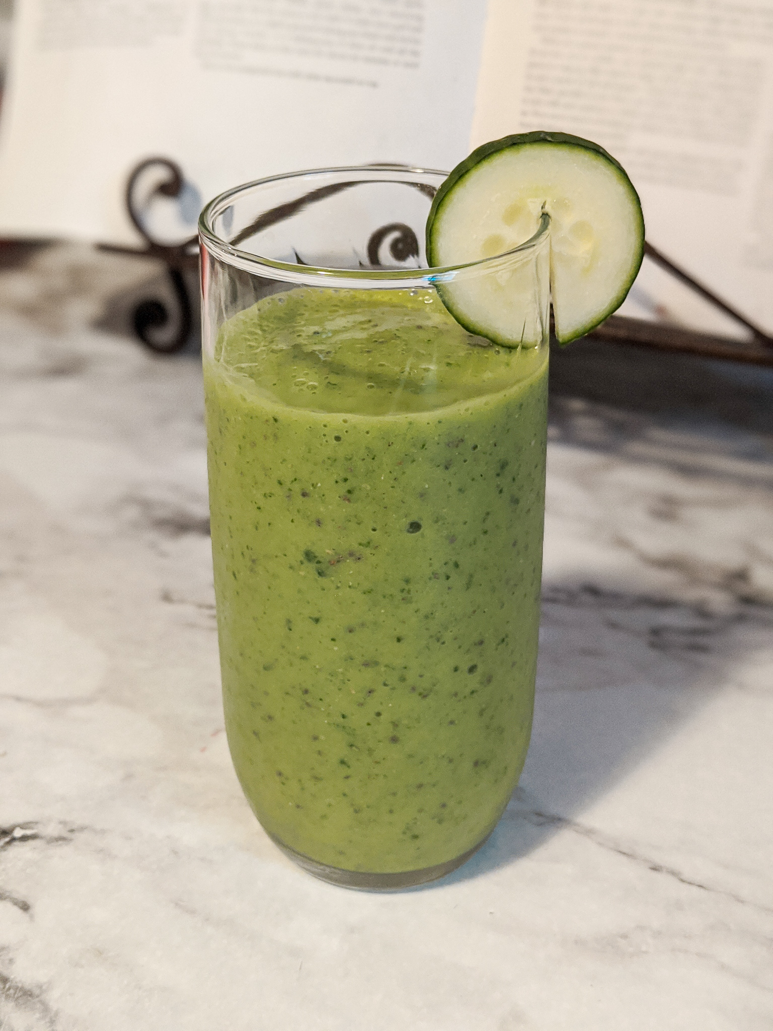 Don't Mind Our Mess: Refreshing Cucumber Smoothie