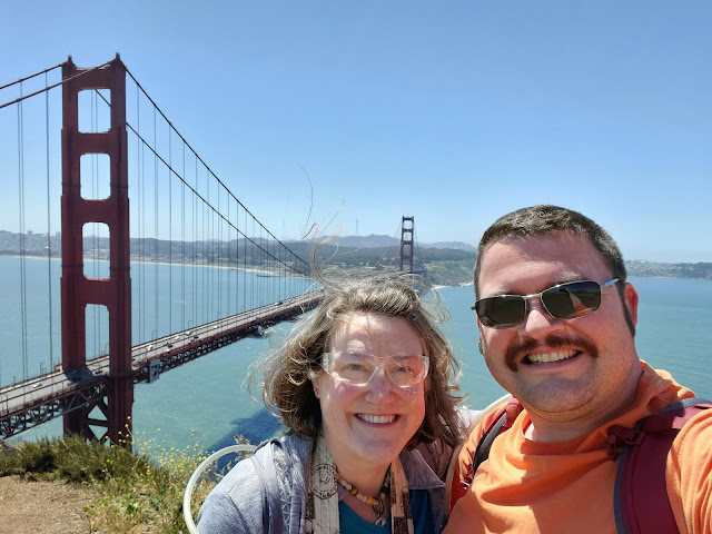Image us in front of Golden Gate Bridge