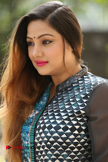 Actress Priyanka Stills in Salwar Kameez at Chinnari Trailer Launch  0042