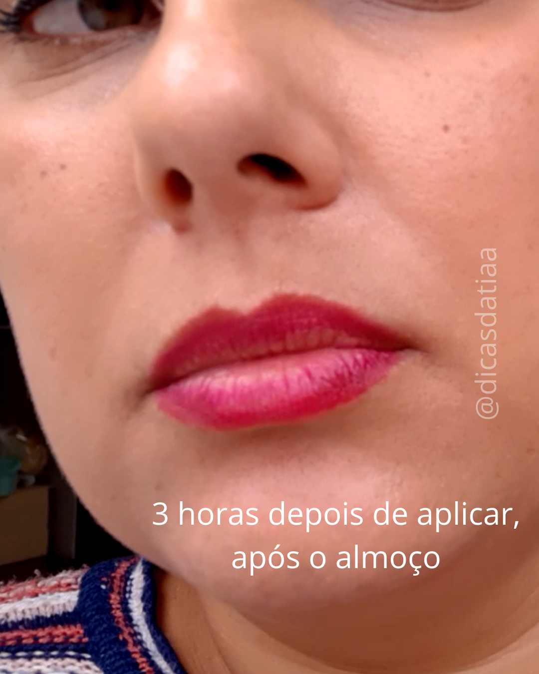 Lip Tint Power Stay Avon Vermelho Discreto