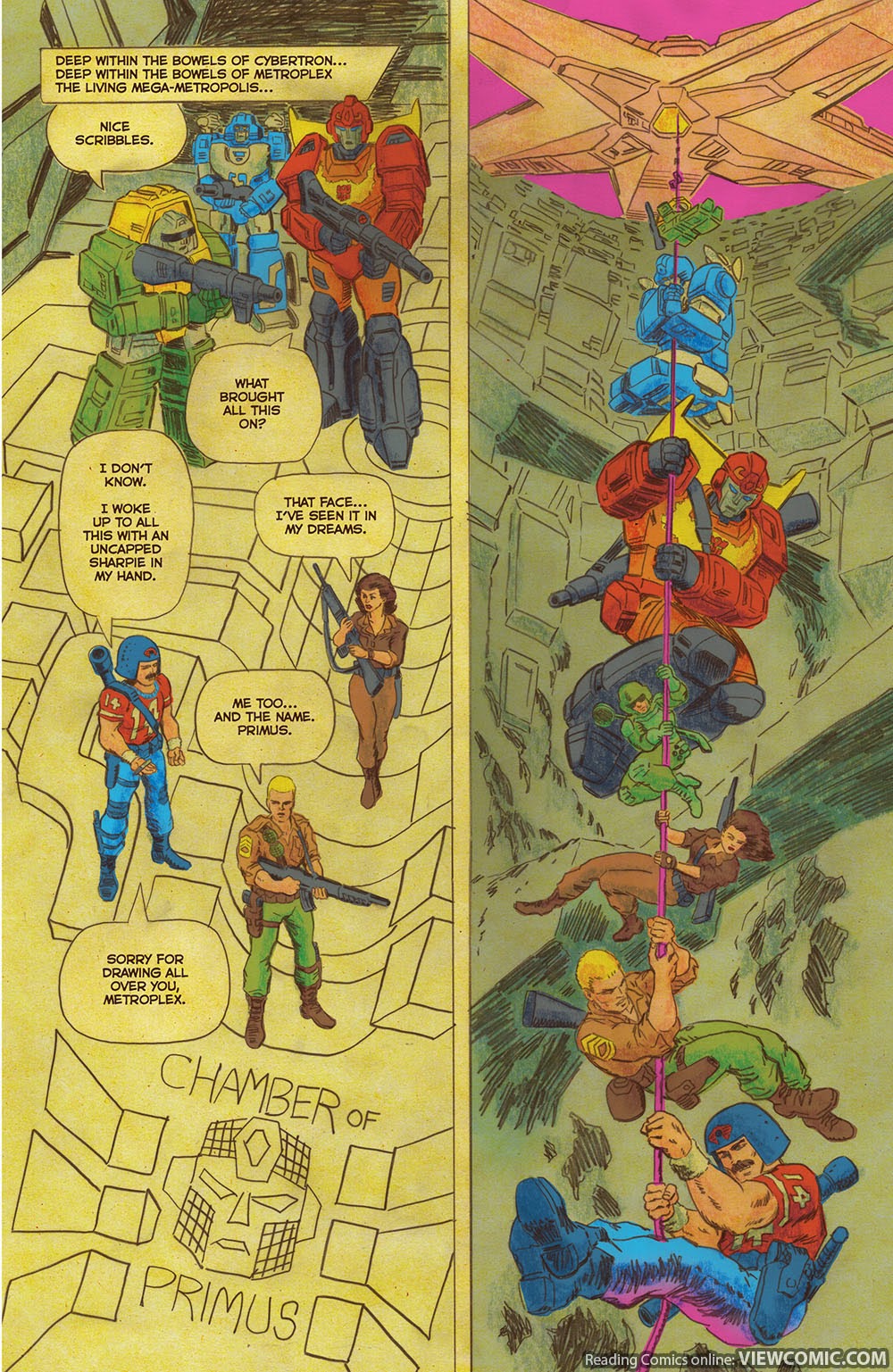 Transformers vs. G.I. Joe chapter 6 page 12