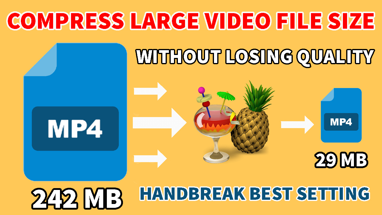 how to compress video size without losing quality