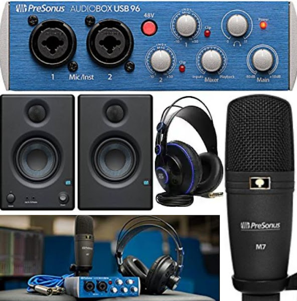 PreSonus Multimedia Studio Recording Kit - Musical Instruments