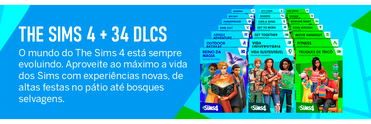 The Sims 4: pacotes de expansão + - Origin - GGMAX