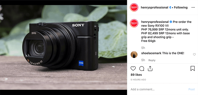 Sony RX100 VII priced in the Philippines, now available for pre-order