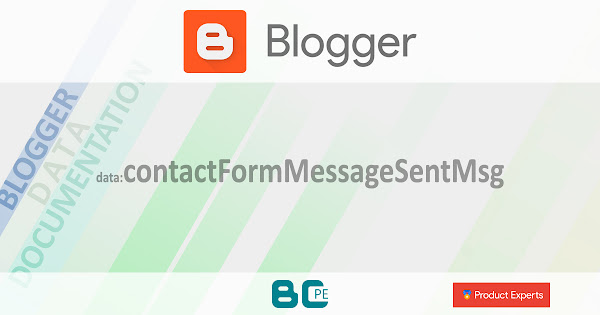 Blogger - Gadget ContactForm - data:contactFormMessageSentMsg