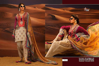 Shraddha Designer Sana Safinaz Lawn pakistani Suits Mahey collection