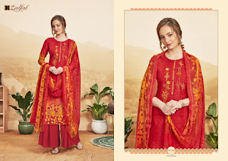 Zulfat Present Niharika Designer Salwar Kameer Collection In Wholesale Rate At Diwan Fashion