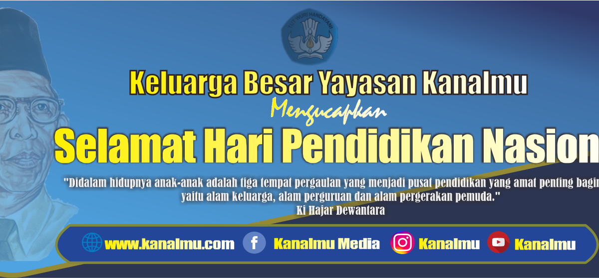 Template Spanduk Banner Selamat Hari Pendidikan Nasional Hardiknas Cdr Png Siap Edit Kanalmu