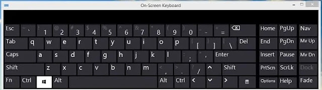 Tekan Tombol Icon Windows Di Keyboard