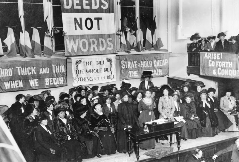 The Monstrous Regiment of Women: Emmeline Pankhurst: Deeds Not Words
