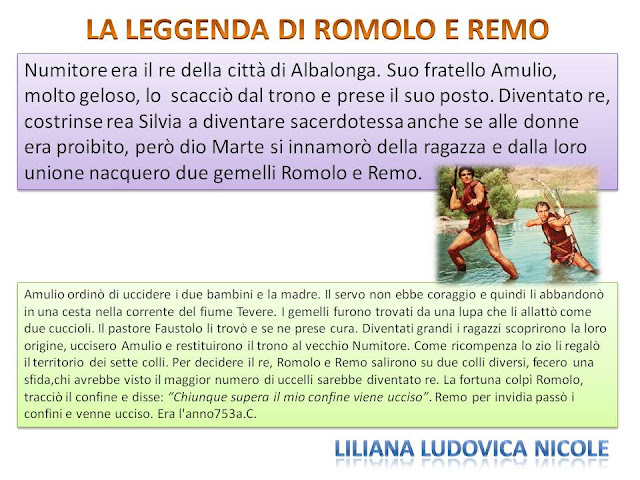 San Quintino News: Romolo e Remo di Liliana Ludovica e Nicole