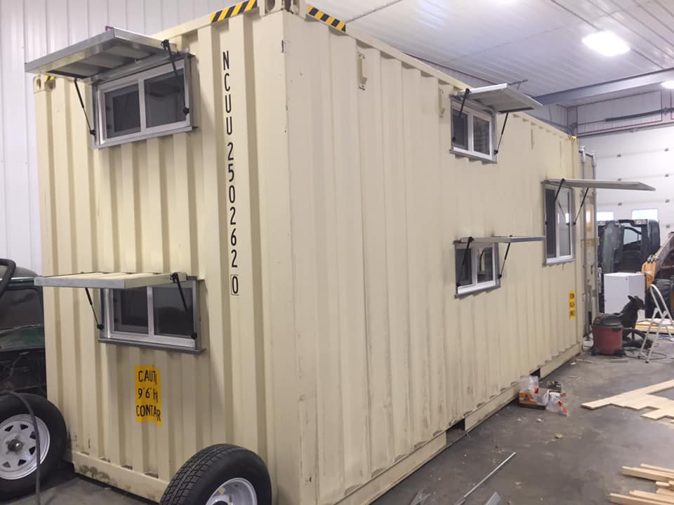 Shipping Container Homes & Buildings 20 ft HC Shipping Container Home