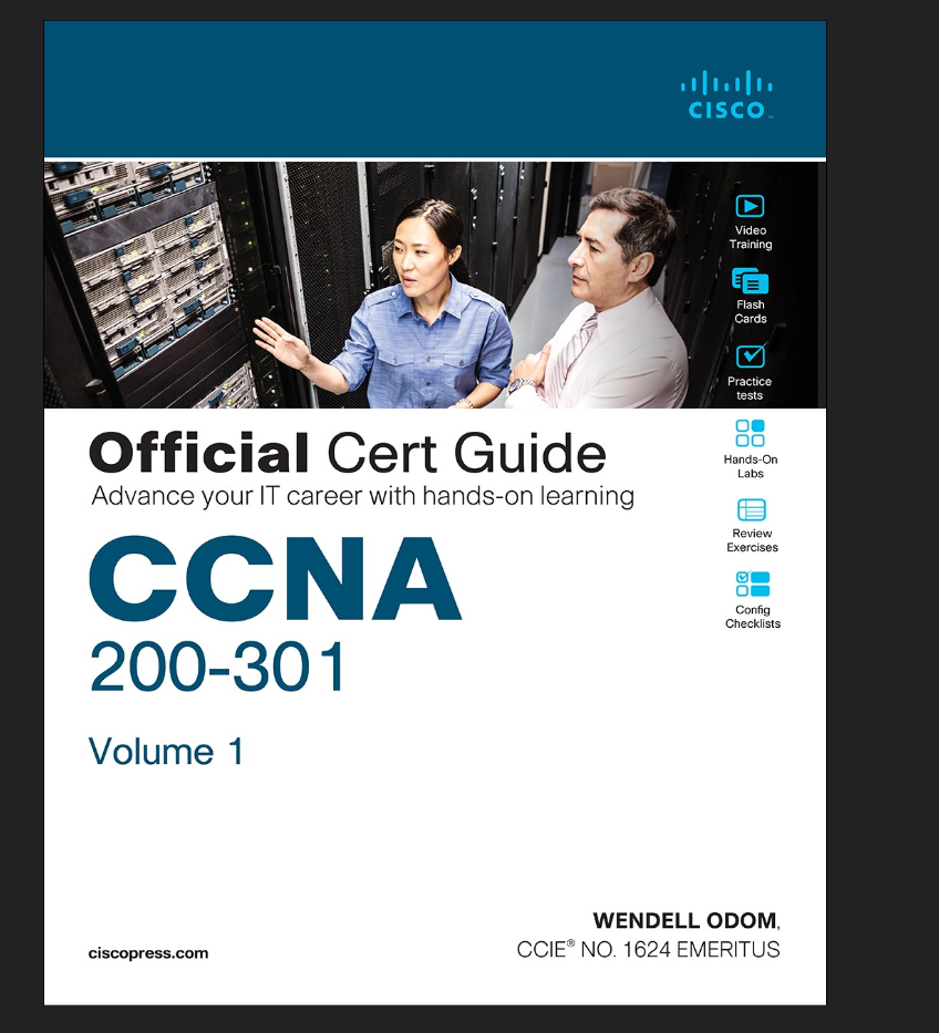 NEW CCNA 200-301 Book Volume 1.