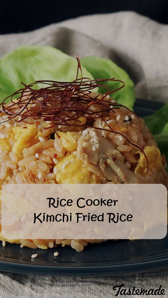 Rice Cooker Kimchi Fried Rice