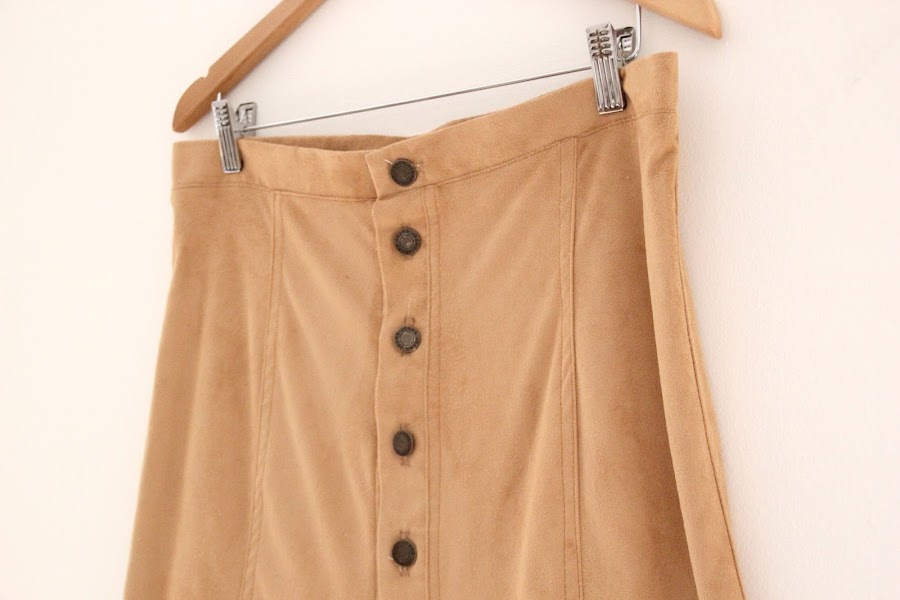 DIY Falda Ante Abotonada (patrones gratis y tutorial paso a paso)