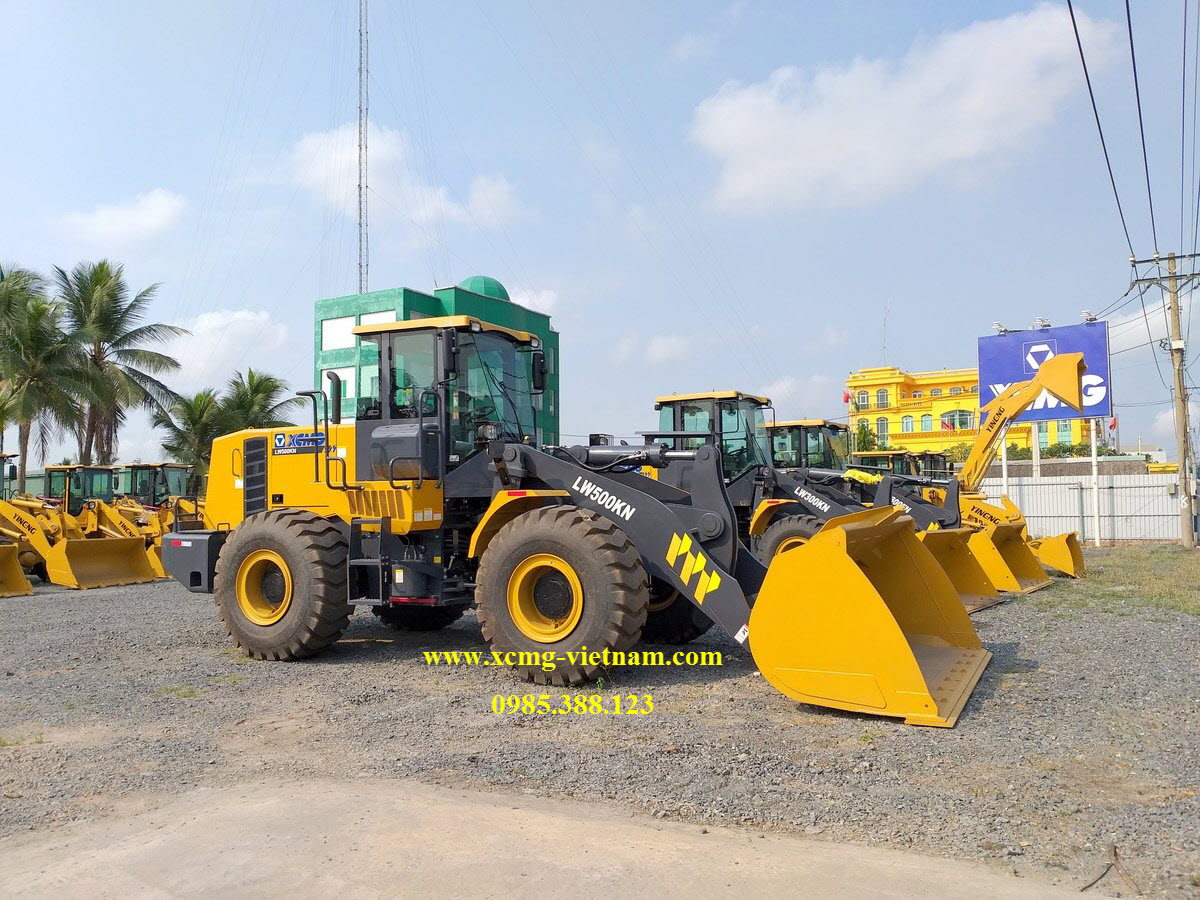 Hình ảnh Máy xúc lật XCMG LW500KN, nâng tải 5 tấn. - www.xcmg ...