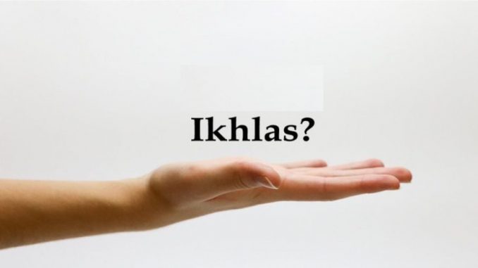 Pentingnya Niat Ikhlas dalam Ibadah