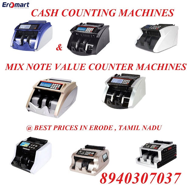 Cash Counting Machines Manufacturers, Dealers and Suppliers in Erode