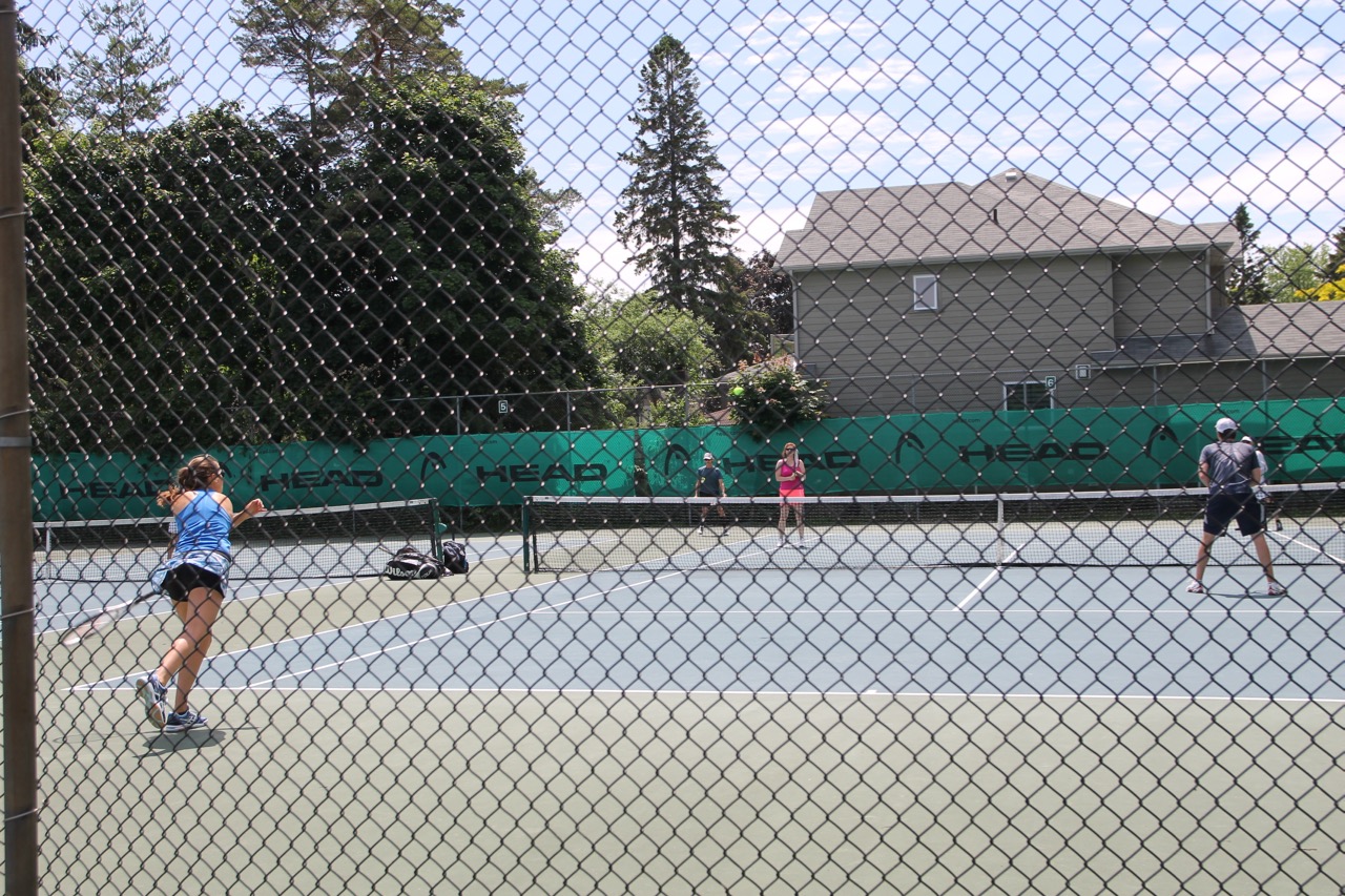 Reflections from Crumbly Acres Kingston Tennis Club Sat., June 16th