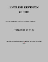 English grade 10 - 12 ecz zambia pamphlet