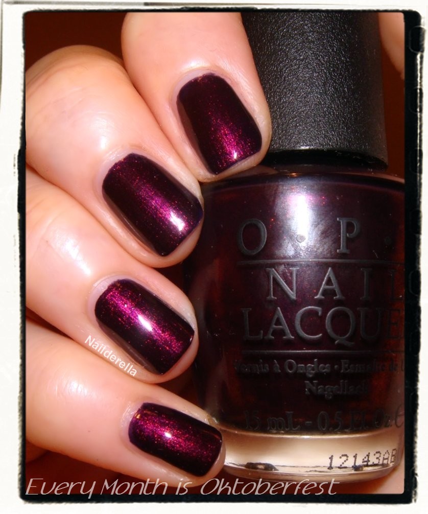 OPI Germany: The Gems - swatches - Nailderella