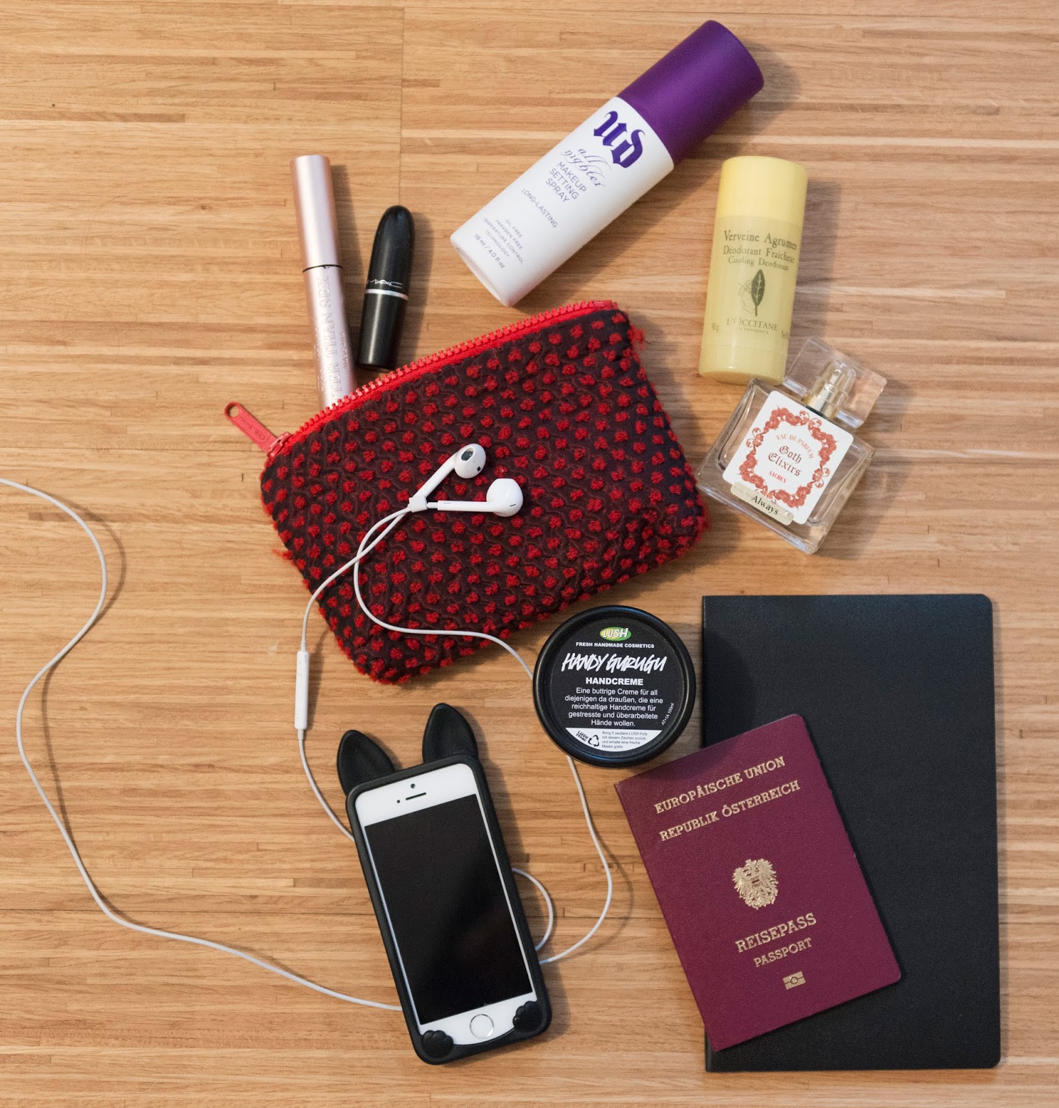 Travel essentials ANNA FLORENTINA