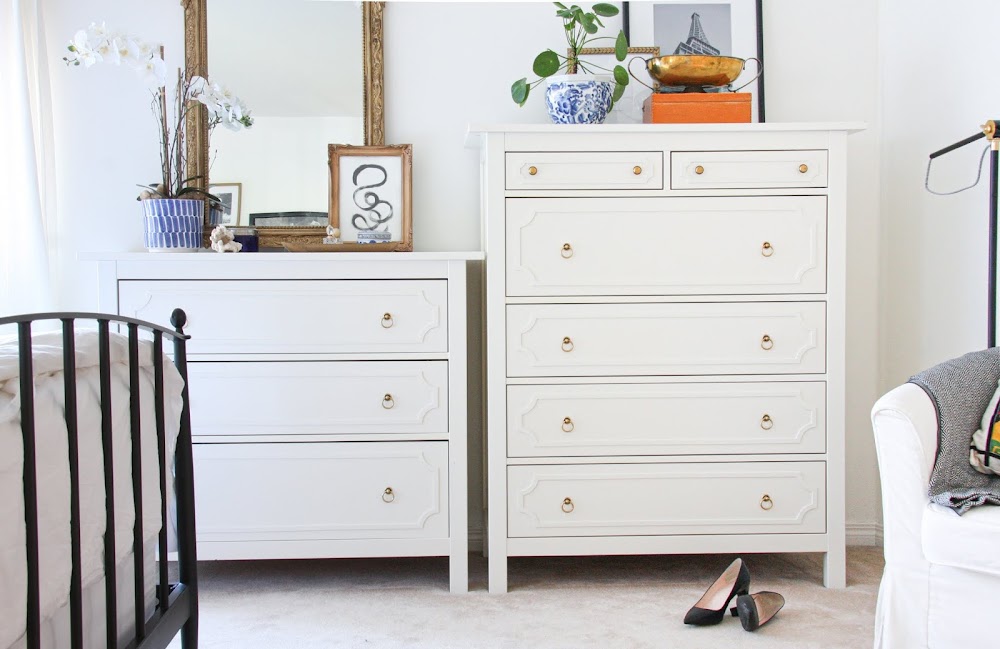 Ikea Hemnes Dresser Hack with O'verlays markova design