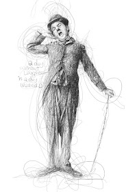 18-Charlie-Chaplin-Vince-Low-Scribble-Drawing-Portraits-Super-Heroes-and-More-www-designstack-co