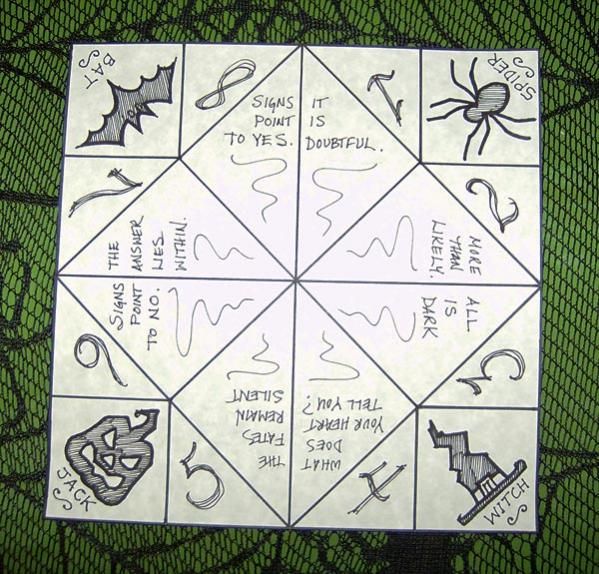 Bekkie's Wonderland How To Make An Origami Fortune Teller