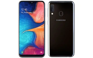Samsung Galaxy A20E hp samsung dengan ahrga 2 jutaan