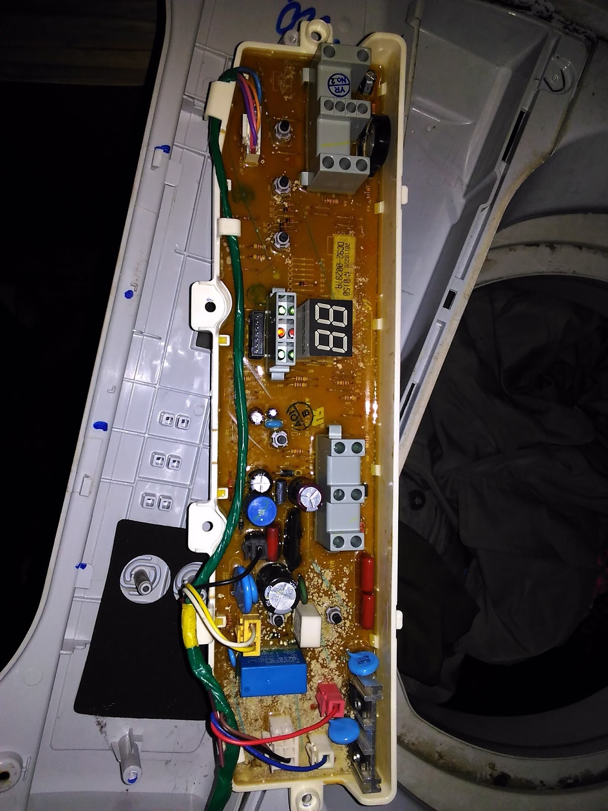Ngleob Pengalaman Masalah Modul Mesin Cuci Samsung WA70V4 