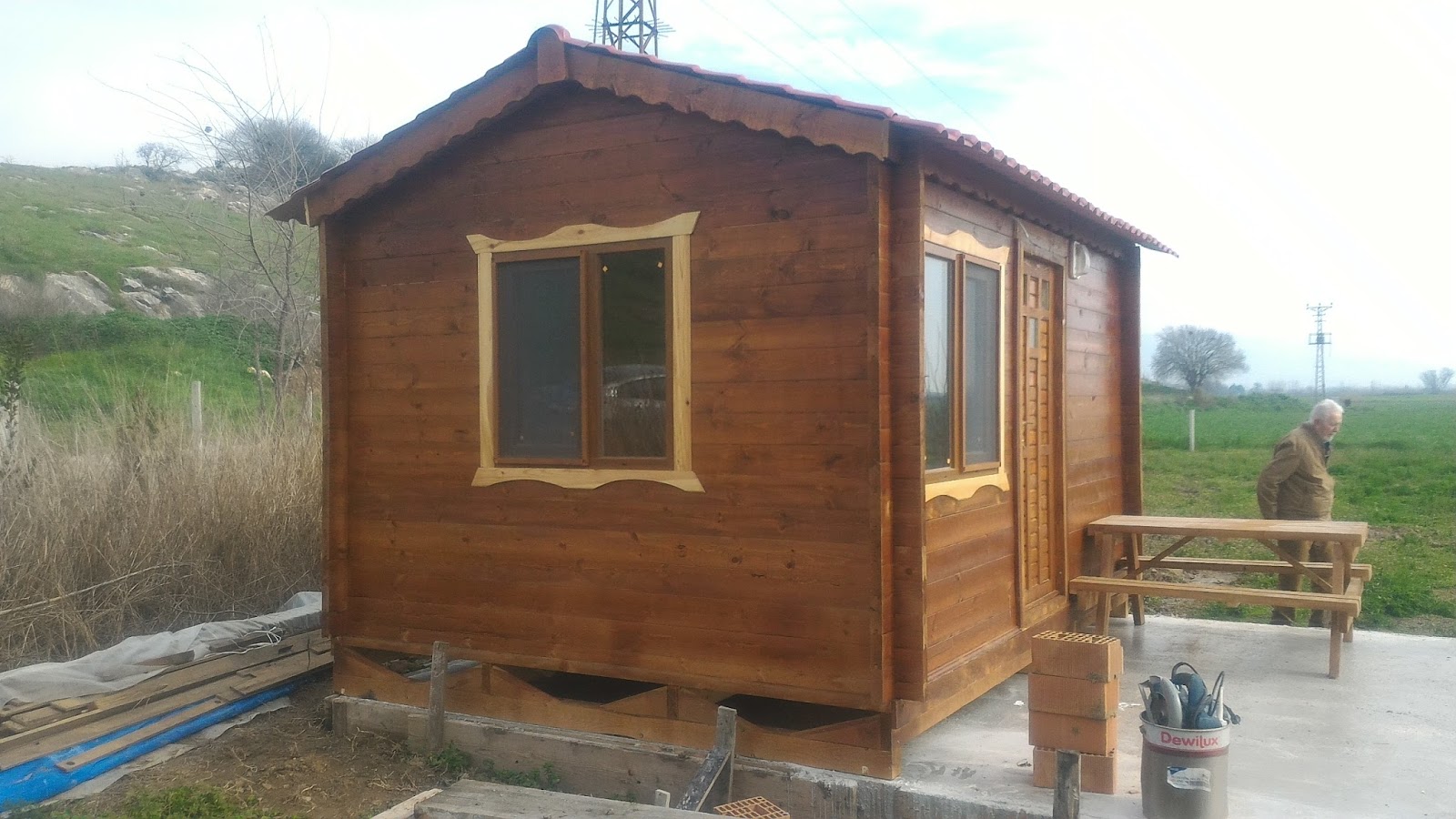 Ahşap ev 12 m2 ahşap ev